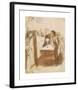 The Raven - Angel Footfalls-Dante Gabriel Rossetti-Framed Premium Giclee Print