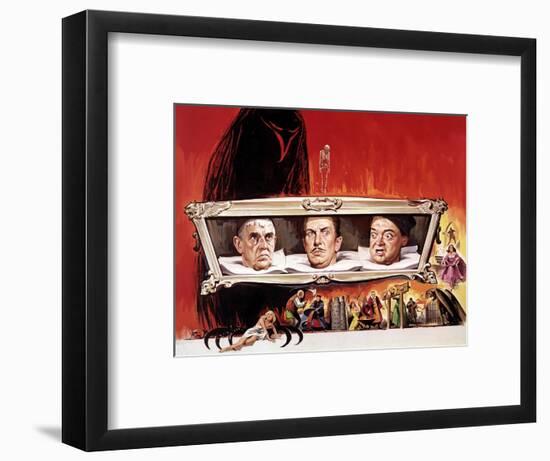 The Raven, Boris Karloff, Vincent Price, Peter Lorre, 1963-null-Framed Art Print