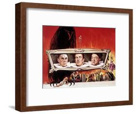 The Raven, Boris Karloff, Vincent Price, Peter Lorre, 1963-null-Framed Art Print