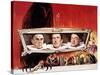 The Raven, Boris Karloff, Vincent Price, Peter Lorre, 1963-null-Stretched Canvas