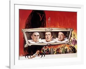 The Raven, Boris Karloff, Vincent Price, Peter Lorre, 1963-null-Framed Art Print