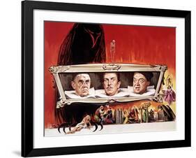 The Raven, Boris Karloff, Vincent Price, Peter Lorre, 1963-null-Framed Art Print