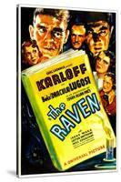 The Raven, Irene Ware, Boris Karloff, Ian Wolfe, Bela Lugosi, Inez Courtney, Lester Matthews, 1935-null-Stretched Canvas