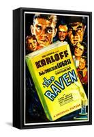The Raven, Irene Ware, Boris Karloff, Ian Wolfe, Bela Lugosi, Inez Courtney, Lester Matthews, 1935-null-Framed Stretched Canvas