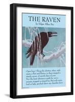 The Raven-null-Framed Art Print