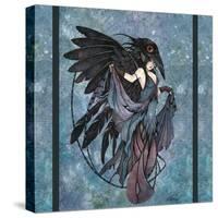 The Raven-Linda Ravenscroft-Stretched Canvas