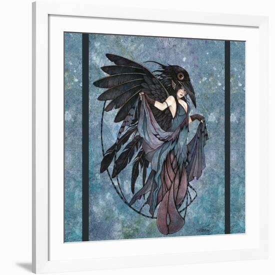 The Raven-Linda Ravenscroft-Framed Giclee Print