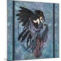 The Raven-Linda Ravenscroft-Mounted Giclee Print