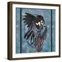 The Raven-Linda Ravenscroft-Framed Giclee Print