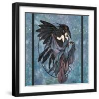 The Raven-Linda Ravenscroft-Framed Giclee Print