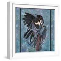 The Raven-Linda Ravenscroft-Framed Giclee Print