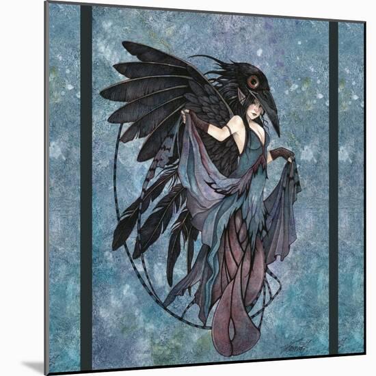 The Raven-Linda Ravenscroft-Mounted Giclee Print