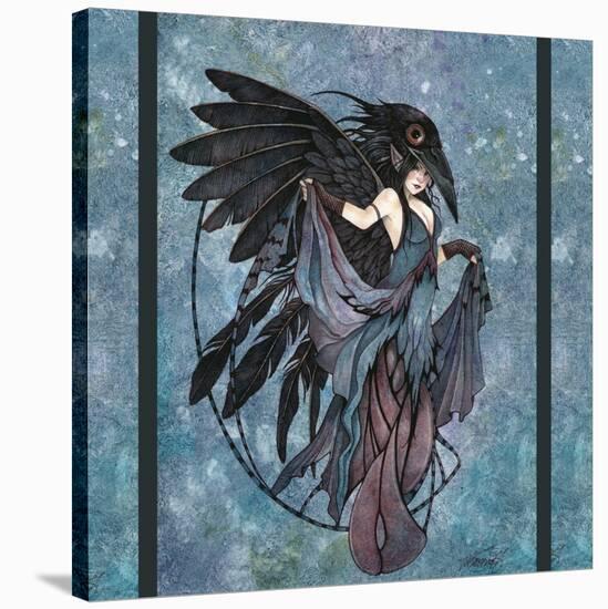 The Raven-Linda Ravenscroft-Stretched Canvas