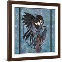 The Raven-Linda Ravenscroft-Framed Giclee Print