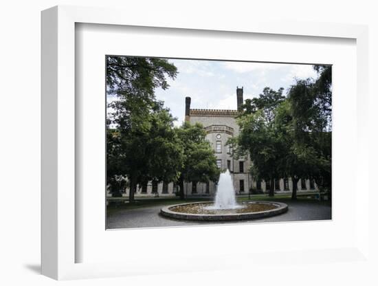 The Ravensberger Spinnerei in Bielefeld in the Ravensberger park.-Nadja Jacke-Framed Photographic Print