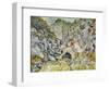 The Ravine of the Peyroulets, 1889-Vincent van Gogh-Framed Giclee Print