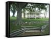 The Ray House, Wilson's Creek National Battlefield, Missouri, USA-Charles Gurche-Framed Stretched Canvas