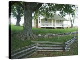 The Ray House, Wilson's Creek National Battlefield, Missouri, USA-Charles Gurche-Stretched Canvas