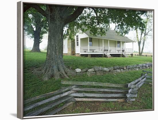 The Ray House, Wilson's Creek National Battlefield, Missouri, USA-Charles Gurche-Framed Photographic Print