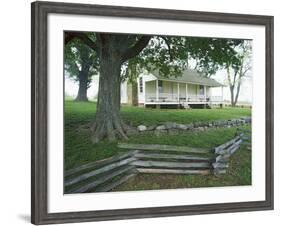 The Ray House, Wilson's Creek National Battlefield, Missouri, USA-Charles Gurche-Framed Photographic Print