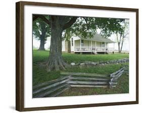 The Ray House, Wilson's Creek National Battlefield, Missouri, USA-Charles Gurche-Framed Photographic Print