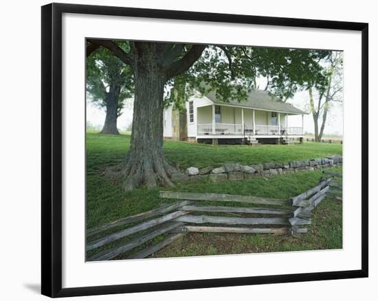 The Ray House, Wilson's Creek National Battlefield, Missouri, USA-Charles Gurche-Framed Photographic Print
