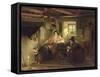 The Ray of Sunlight, 1857-Thomas Faed-Framed Stretched Canvas