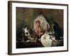 The Ray Or, the Kitchen Interior, 1728-Jean-Baptiste Simeon Chardin-Framed Giclee Print