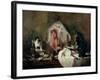 The Ray Or, the Kitchen Interior, 1728-Jean-Baptiste Simeon Chardin-Framed Giclee Print