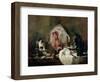 The Ray Or, the Kitchen Interior, 1728-Jean-Baptiste Simeon Chardin-Framed Giclee Print