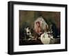 The Ray Or, the Kitchen Interior, 1728-Jean-Baptiste Simeon Chardin-Framed Giclee Print