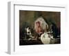 The Ray Or, the Kitchen Interior, 1728-Jean-Baptiste Simeon Chardin-Framed Giclee Print