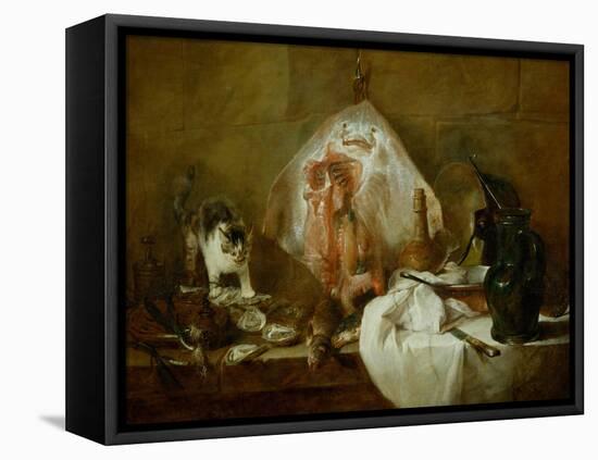 The Ray-Jean-Baptiste Simeon Chardin-Framed Stretched Canvas