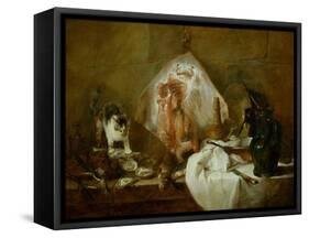 The Ray-Jean-Baptiste Simeon Chardin-Framed Stretched Canvas
