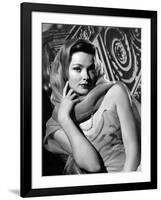 The Razor's Edge, Gene Tierney, 1946-null-Framed Photo