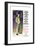 The Razor's Edge-null-Framed Premium Giclee Print