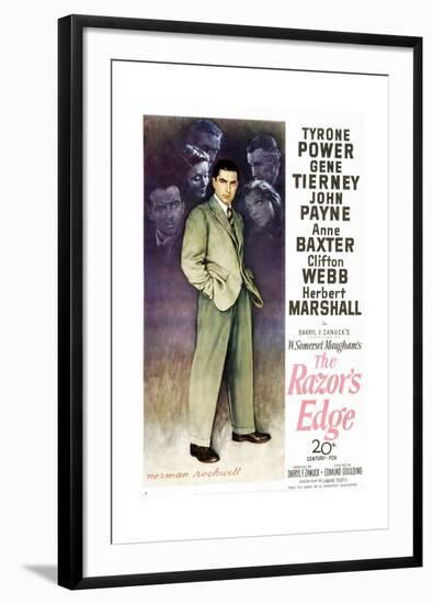 The Razor's Edge-null-Framed Premium Giclee Print