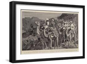 The Re-Opening of the Trade Route Between Suakin and Berber-William Small-Framed Giclee Print