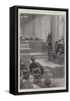 The Re-Trial of Captain Dreyfus-null-Framed Stretched Canvas