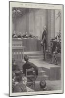 The Re-Trial of Captain Dreyfus-null-Mounted Giclee Print