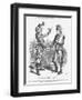 The Re-United States, 1865-John Tenniel-Framed Giclee Print