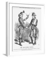 The Re-United States, 1865-John Tenniel-Framed Giclee Print