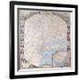 The Reaches of New York City, Published by the National Geographic Magazine, 1939-null-Framed Giclee Print