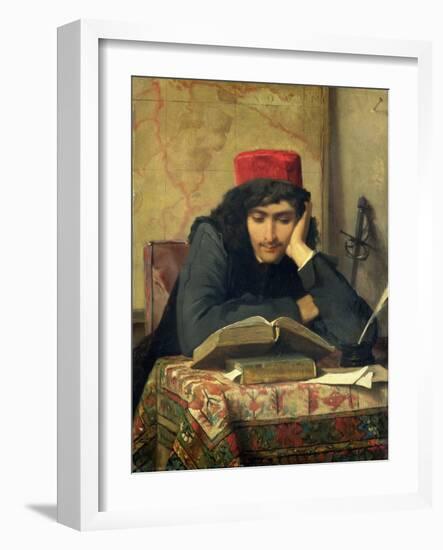 The Reader, 1856-Ferdinand Heilbuth-Framed Giclee Print