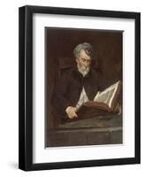 The Reader, 1861-Edouard Manet-Framed Giclee Print