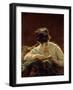 The Reader, 1867-Moses Griffith-Framed Giclee Print