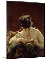 The Reader, 1867-Moses Griffith-Mounted Giclee Print