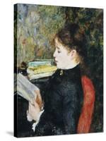The Reader, 1877-Pierre-Auguste Renoir-Stretched Canvas
