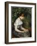 The Reader (A Young Girl Seated), 1887-Pierre-Auguste Renoir-Framed Giclee Print