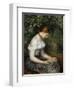 The Reader (A Young Girl Seated), 1887-Pierre-Auguste Renoir-Framed Giclee Print